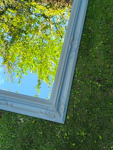 Stunning Large Baroque / Rococo Style Wall Mirror, Shabby Chic