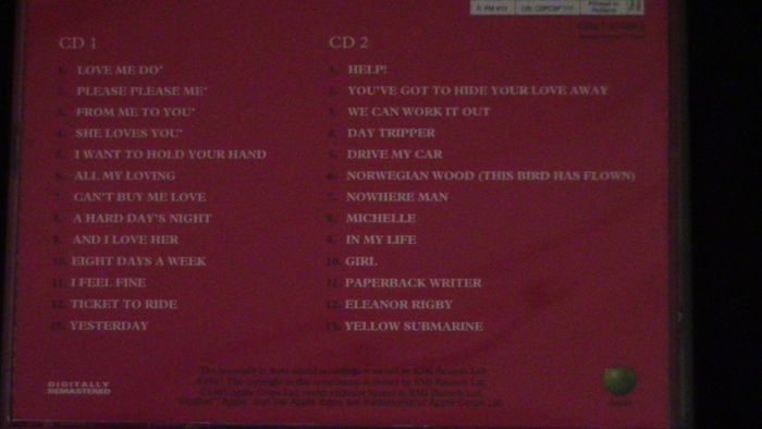 The Beatles - 1962-1966 (Double CD)