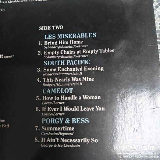 Colm Wilkinson, Stage Heroes LP, stage and theatre interest