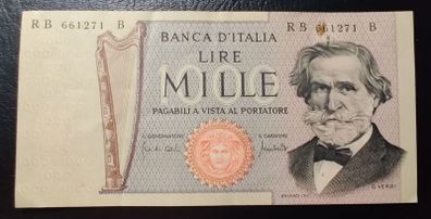 1000 Lire (Verdi- 2nd type) 1973 Italy