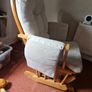 nursing chair and footrest Image 3