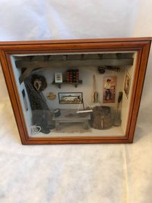 Fishing Memorabilia Shadow Box
