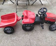 kids little red tractors.