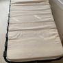 Foldable single bed with mattress Image 3