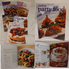 Collection of Recipe Cook Books