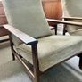 Pair of mid century armchsirs Image 7