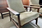 Pair of mid century armchsirs