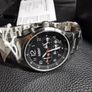 Men's Watch Chronograph ZIPPO 45001 Sports Military Black Analog Dial Image 5