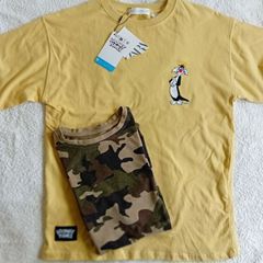 2 Looney Tunes T-Sirts Age 9-10