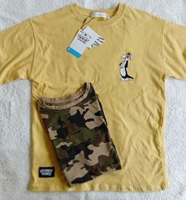 2 Looney Tunes T-Sirts Age 9-10
