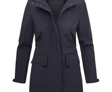 Brand New Vancavoo Women's Lightweight Transitional Jacket with Hood - Navy Blue XXL