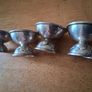 Midcentury Modernist Sterling Quail Egg Cups Image 5