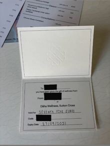 Daha Wellness Gift Voucher 75 euro