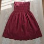 Next Cotton Bandeau Jersey Dress Dark Pink s. 10 Image 2
