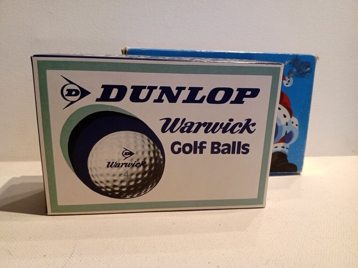 Dunlop Warwick Golf Balls Vintage
