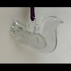 Vintage Bertil Vallien /Kosta Boda Glass Bird