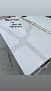 Granite and quartz, calcatta mammo island/top 1400x700mm 20mm thick