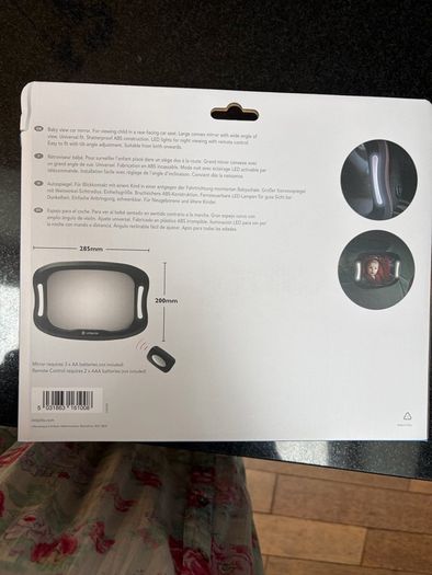 Baby view car mirror
