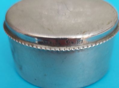 STERLING  Silver Trinket Box 27.6g