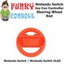 Nintendo Switch Joy-Con Controller Hand Grip Mario Racing Wheel Joy Con Game Pad Red Switch OLED Image 4