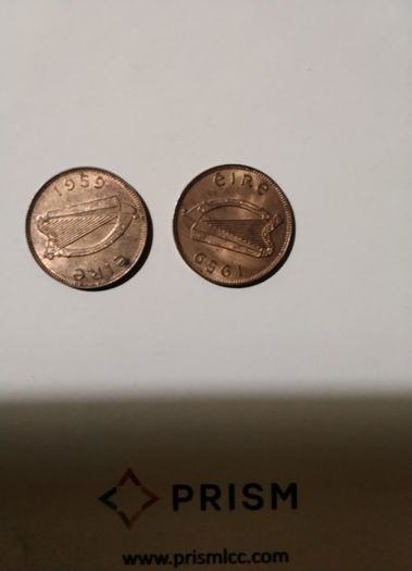 Two  Eire Farthings