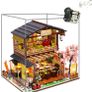 Mini Dollhouse Wooden 3D Puzzle Toy Kit Image 2