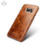 S7 Edge Vintage Oil Wax Leather Back Cover Image 10
