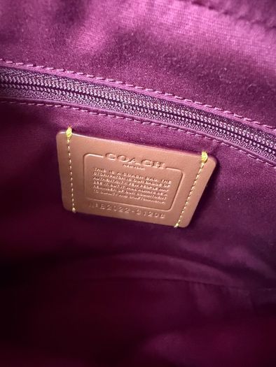 Coach camera bag