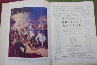 Hutchinson Story of the British Nation Vol I II III