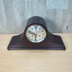 Wooden Napoleon Hat Mantle Clock - Large - Spares or Restoration