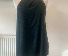 Zara dark green sleeveless top. Size M