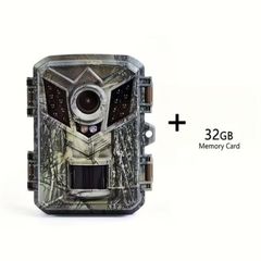 HD Trail Camera, Night Vision & 32GB Memory Card