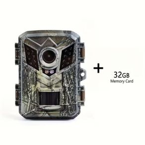 HD Trail Camera, Night Vision & 32GB Memory Card