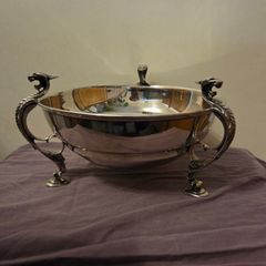 Antique Silver Serving bowl - Made in Sheffield