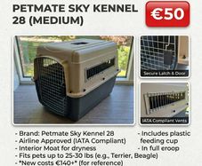PETMATE Sky kennel - 28"