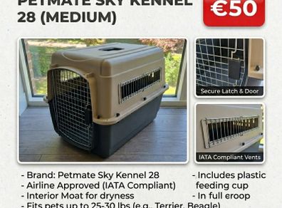PETMATE Sky kennel - 28"