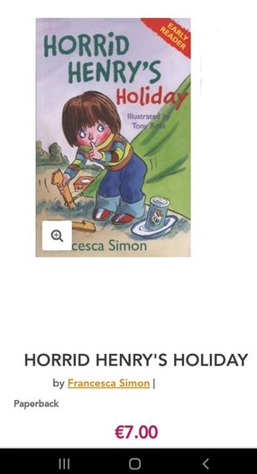 Early Reader ; Horrid Henry (u.p.s.) 3636