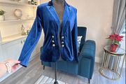 Brand-new Royal Blue Blazer from Vila Size Small UK 8 / EU 36