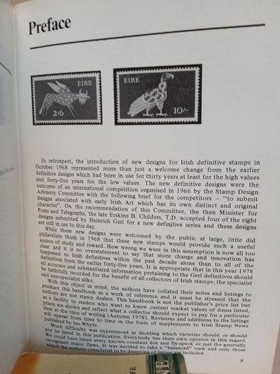 The Gerl Definitives: A Specialised Handbook of the Definitive Postage Stamps of Ireland 1968 to 1978 by Brian Warren and Edward Fitzgerald (Signed by the Authors) (GT387)