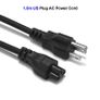 US Laptop power plug type B for Laptop Notebook chargers - Type B Electrical Outlet Image 3