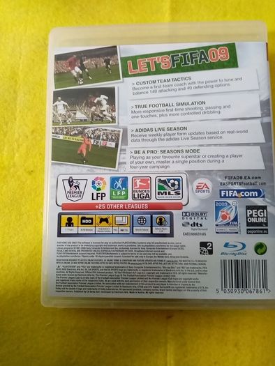 FIFA 09 PlayStation 3 Ps3 Games Original