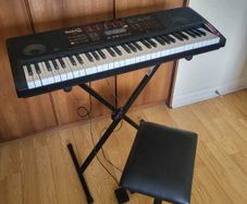 Keyboard Piano Kit + Stand, Pedal & Headphones