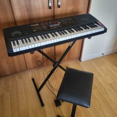 Keyboard Piano Kit + Stand, Pedal & Headphones