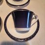 Wedgwood China Midnight design tea cup and saucer duo. Perfect. Image 5