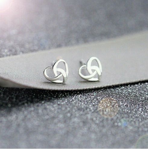 Silver Cuff Bracelet with Irish Knot - nice gift