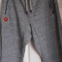 Superdry cropped loopback jogger size L