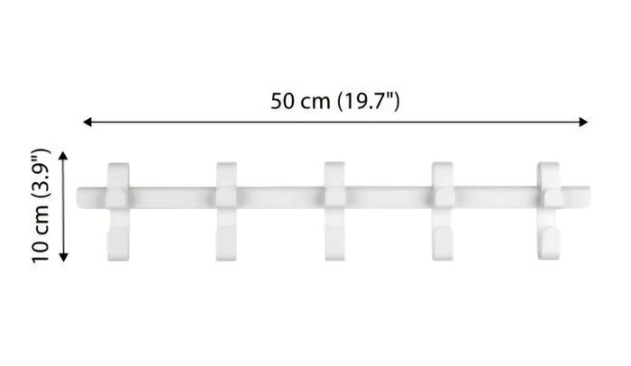 JYSK GALSTED Wall Mounted Coat Rack