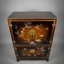 20th Century Chinese Carved & Lacquered Armoire Image 2