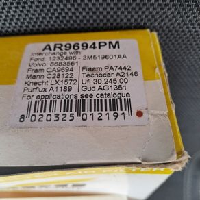 Air Filter mk2 Ford focus 1.4, 1.8 2.0 petrol