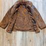 Vintage Julian Vard Genuine Fur Jacket Brown Size 12 Made in Ireland Image 3